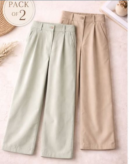 pack of two pants